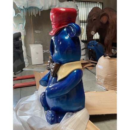 Blue Gummy Bear Photo Op Over Sized Statue - LM Treasures 