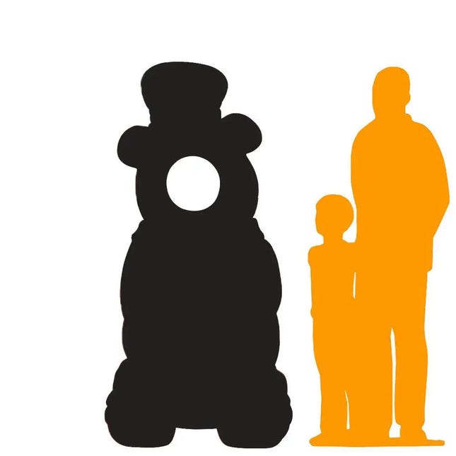 Blue Gummy Bear Photo Op Over Sized Statue LM Treasures - T