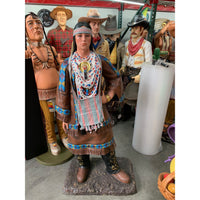 Indian Woman Life Size Statue - LM Treasures 