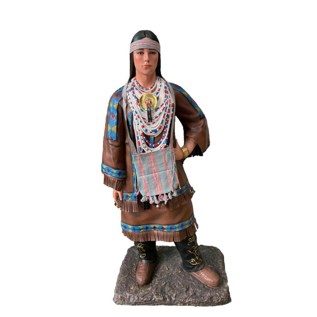 Indian Woman Life Size Statue - LM Treasures 