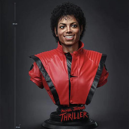 Michael Jackson Thriller Bust Life Size Statue - LM Treasures 