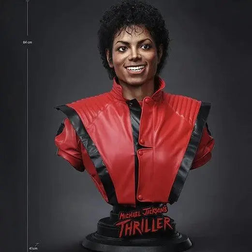 Michael Jackson Thriller Bust Life Size Statue Queen Studios LM Treasures - QS