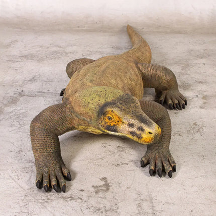 Komodo Dragon Life Size Statue LM Treasures - H