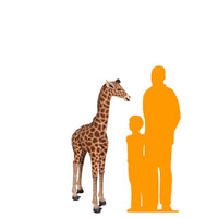 Baby Giraffe Life Size Statue