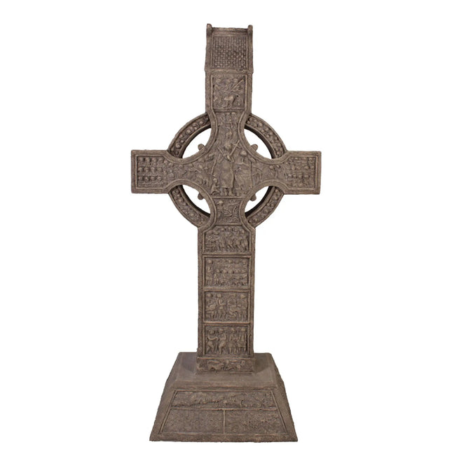 Muiredach Celtic High Cross Life Size Statue LM Treasures - H