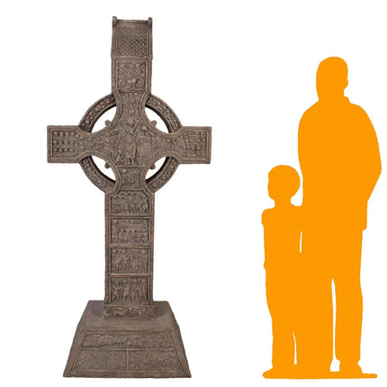Muiredach Celtic High Cross Life Size Statue LM Treasures - H