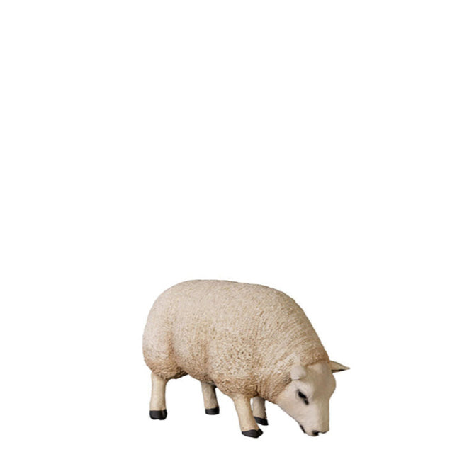 Texelaar Baby Sheep Head Down Life Size Statue