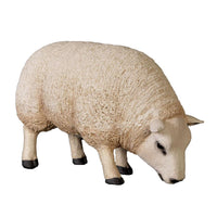 Texelaar Baby Sheep Head Down Life Size Statue - LM Treasures 