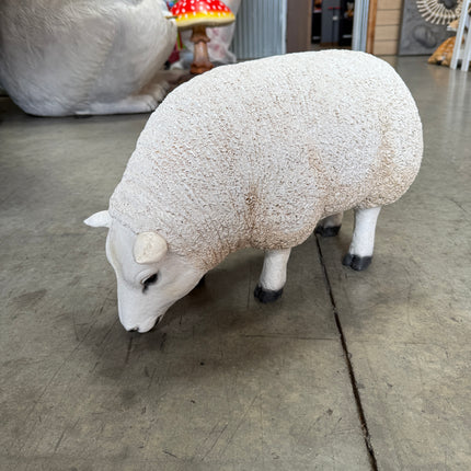 Texelaar Baby Sheep Head Down Life Size Statue