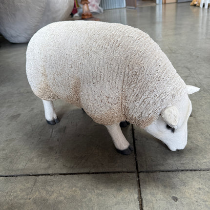 Texelaar Baby Sheep Head Down Life Size Statue
