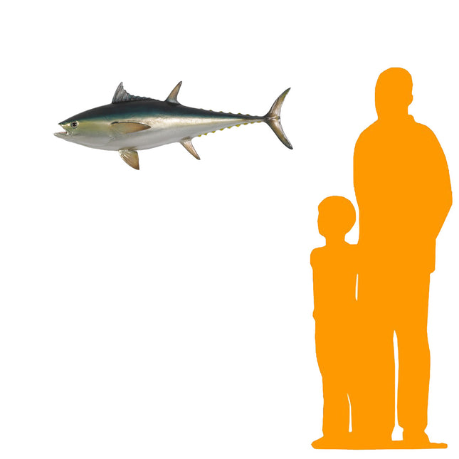 Bluefin Tuna Fish Wall Decor Statue - LM Treasures