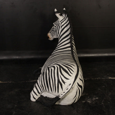 Resting Zebra Life Size Statue - LM Treasures 