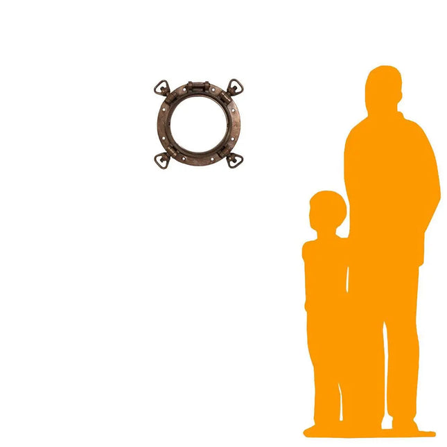 Window Porthole Life Size Statue LM Treasures - H