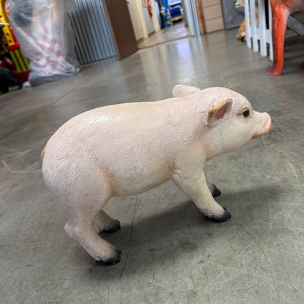 New Born Pig Life Size Statue