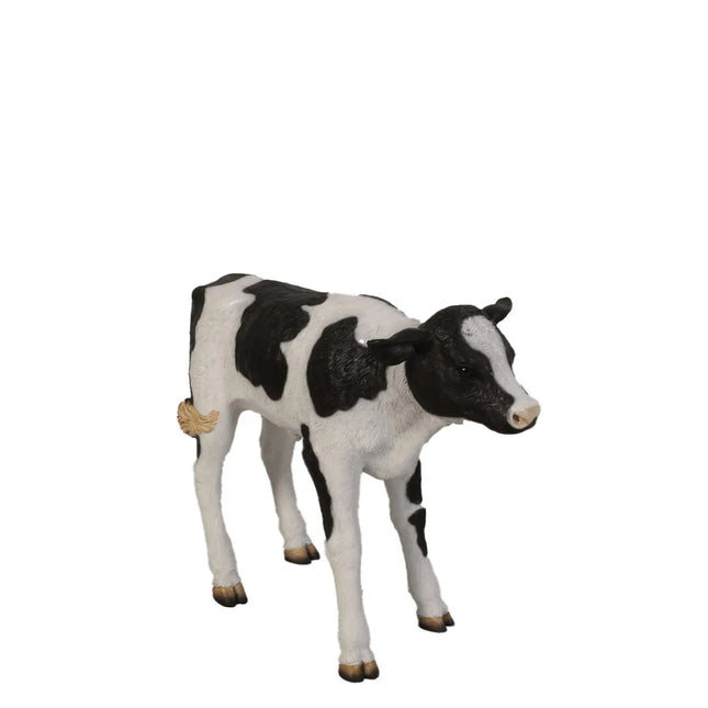 New Born Holstein Calf Life Size Statue LM Treasures - H
