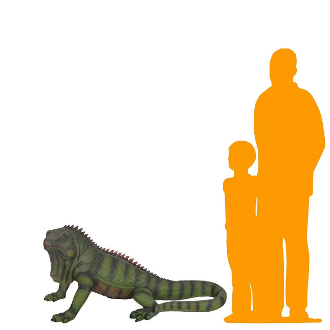 Iguana Life Size Statue LM Treasures - H