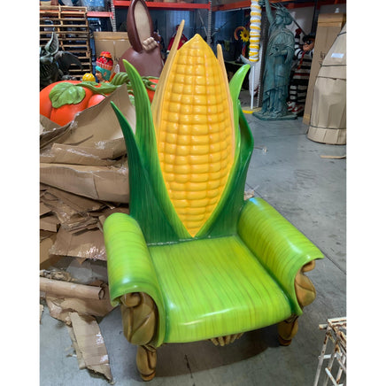 Corn Throne Life Size Statue - LM Treasures 