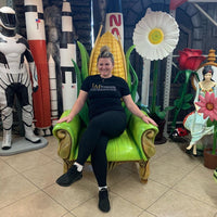 Corn Throne Life Size Statue - LM Treasures 