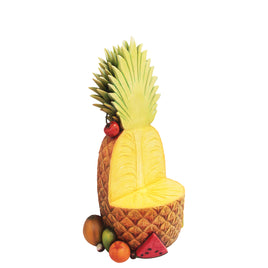 Pineapple Chair Over Sized Statue - LM Treasures 
