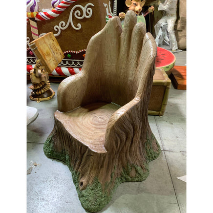 Tree Trunk Throne Life Size Statue - LM Treasures 