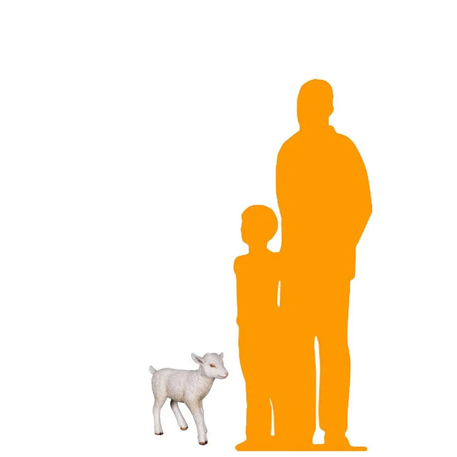 Baby Goat Life Size Statue LM Treasures - H