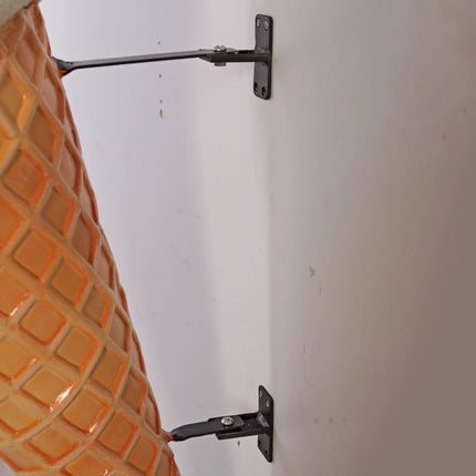 Hanging One Scoop Vanilla Ice Cream Over Sized Statue - LM Treasures 