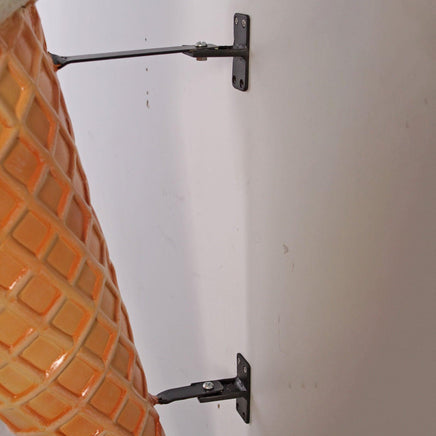 Hanging One Scoop Vanilla Ice Cream Over Sized Statue - LM Treasures 