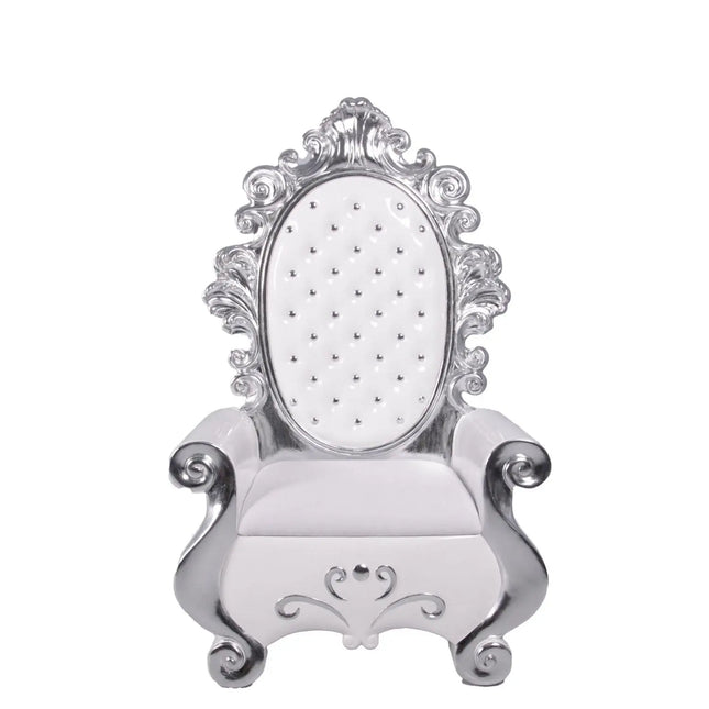 White Santa Throne Life Size Christmas Statue LM Treasures - H