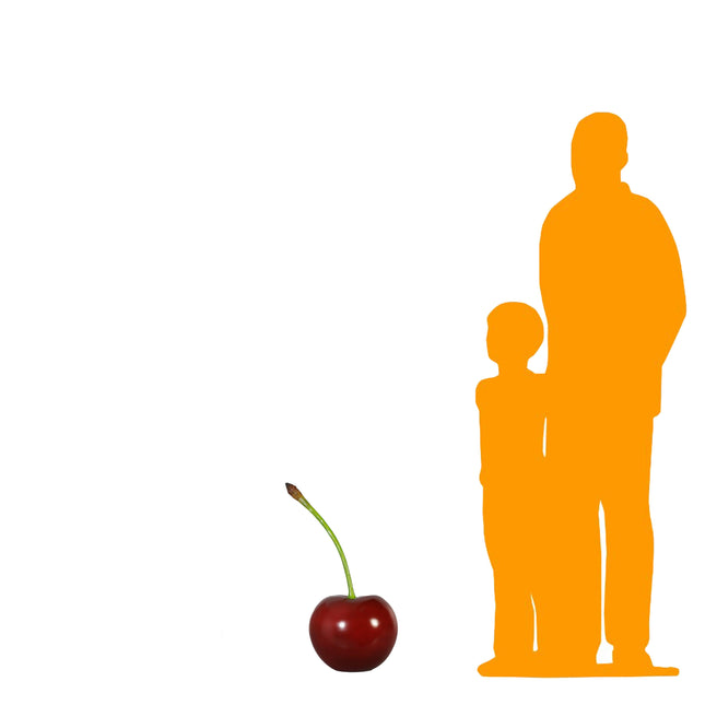 Single Cherry Over Sized Statue - LM Treasures 