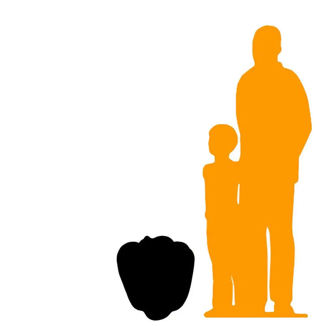 Yellow Bell Pepper Over Sized Statue LM Treasures - H
