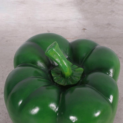 Green Bell Pepper Over Sized Statue - LM Treasures 