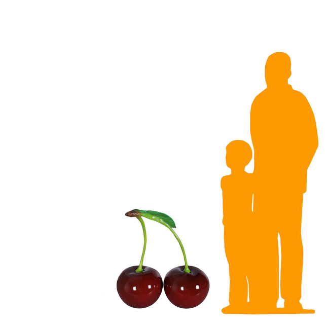 Double Cherry Over Sized Statue LM Treasures - H