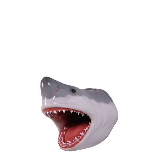 Large Great White Shark Head Statue LM Treasures - H
