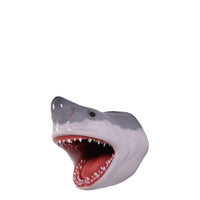 Large Great White Shark Head Statue - LM Treasures 