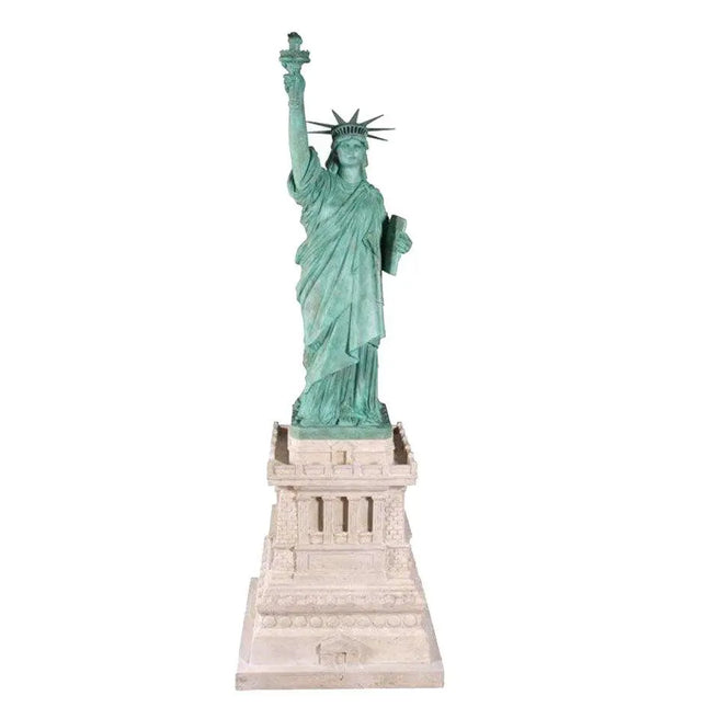 Statue of Liberty on Stand Small Statue LM Treasures - H