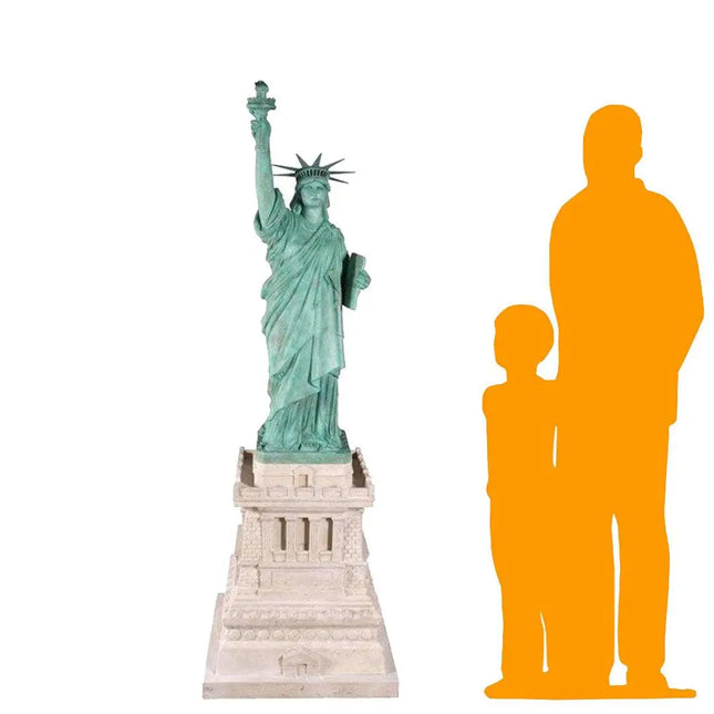 Statue of Liberty on Stand Small Statue LM Treasures - H
