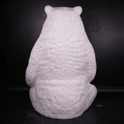 Jumbo Polar Bear Life Size Statue