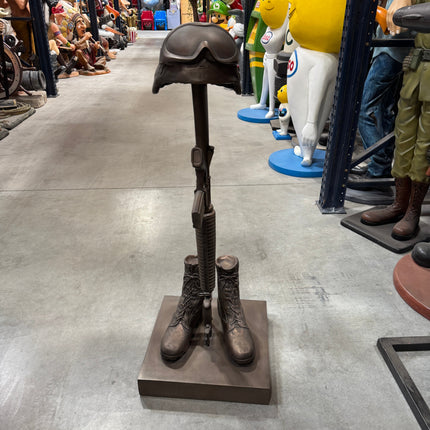 Fallen Soldier Memorial Statue LM Treasures - H