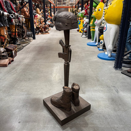 Fallen Soldier Memorial Statue LM Treasures - H