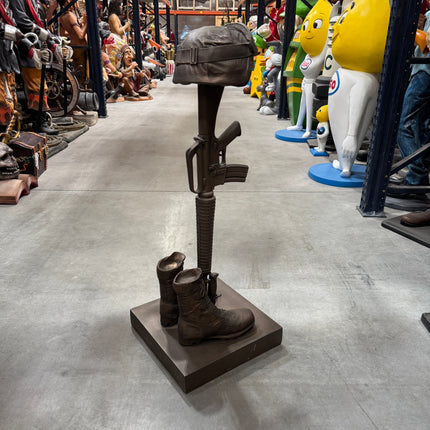 Fallen Soldier Memorial Statue LM Treasures - H