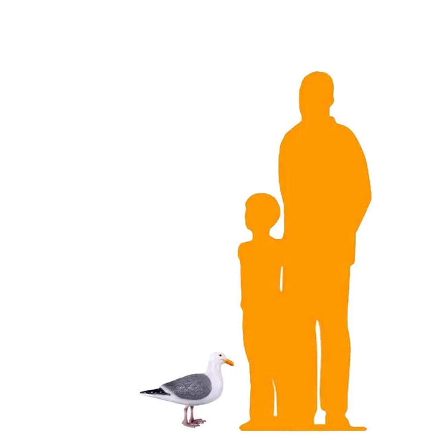Seagull Life Size Statue LM Treasures - H