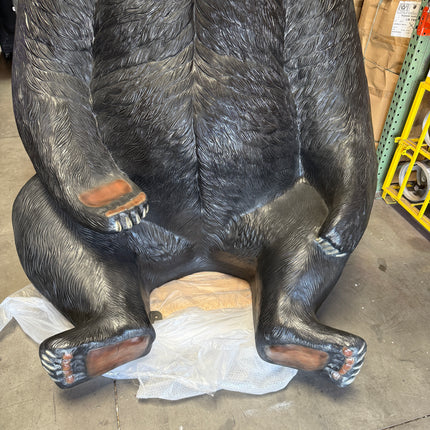 Jumbo Black Bear Life Size Statue