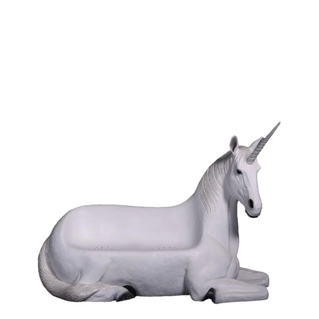 Unicorn Bench Life Size Statue LM Treasures - H