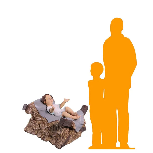 Nativity Baby Jesus Christmas Life Size Statue LM Treasures - H