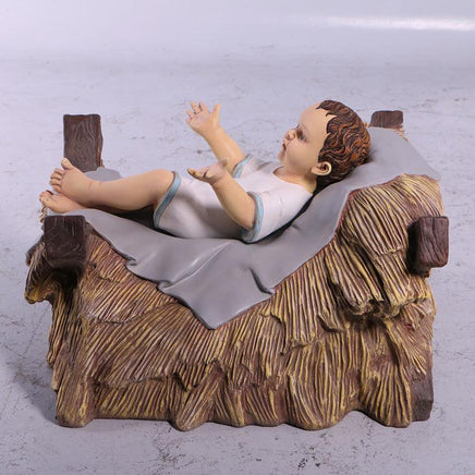 Nativity Baby Jesus Christmas Life Size Statue - LM Treasures 