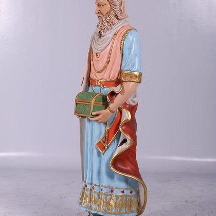 Nativity Set of 8 Life Size Resin Christmas Statues - LM Treasures 