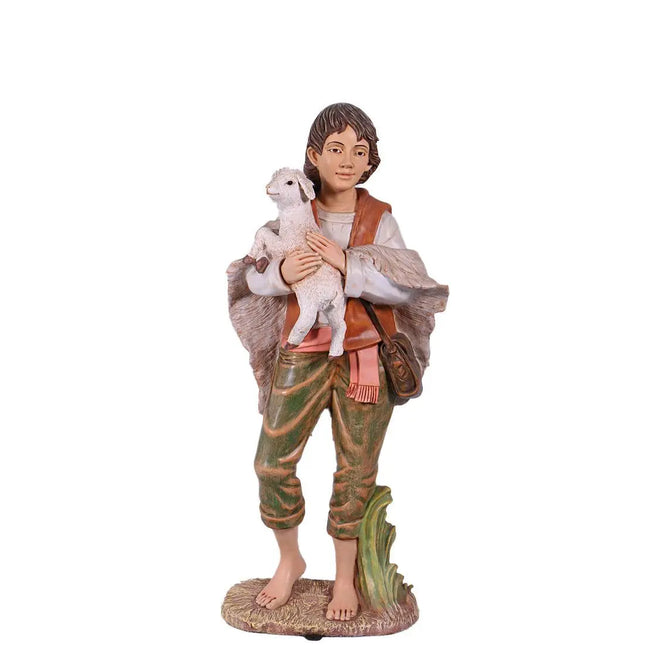 Nativity Shepherd Boy Christmas Life Size Statue LM Treasures - H