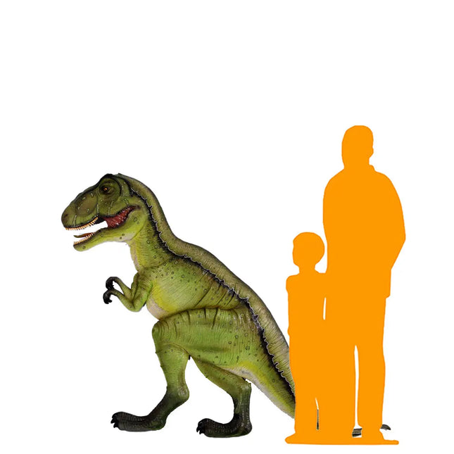 T-Rex Dinosaur Wall Decor Life Size Statue LM Treasures - H