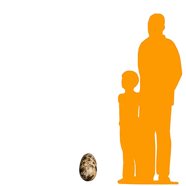 Small Theropod Dinosaur Egg Life Size Statue LM Treasures - H