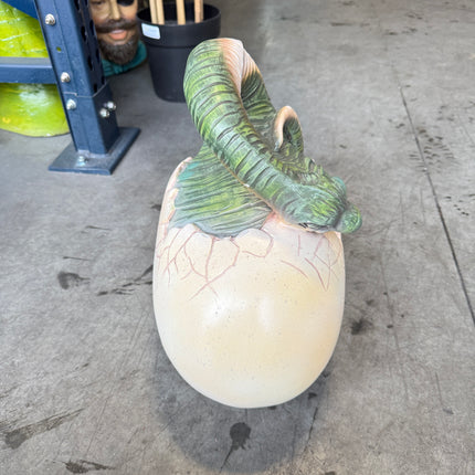 Brachiosaurus Dinosaur Egg Hatching Life Size Statue